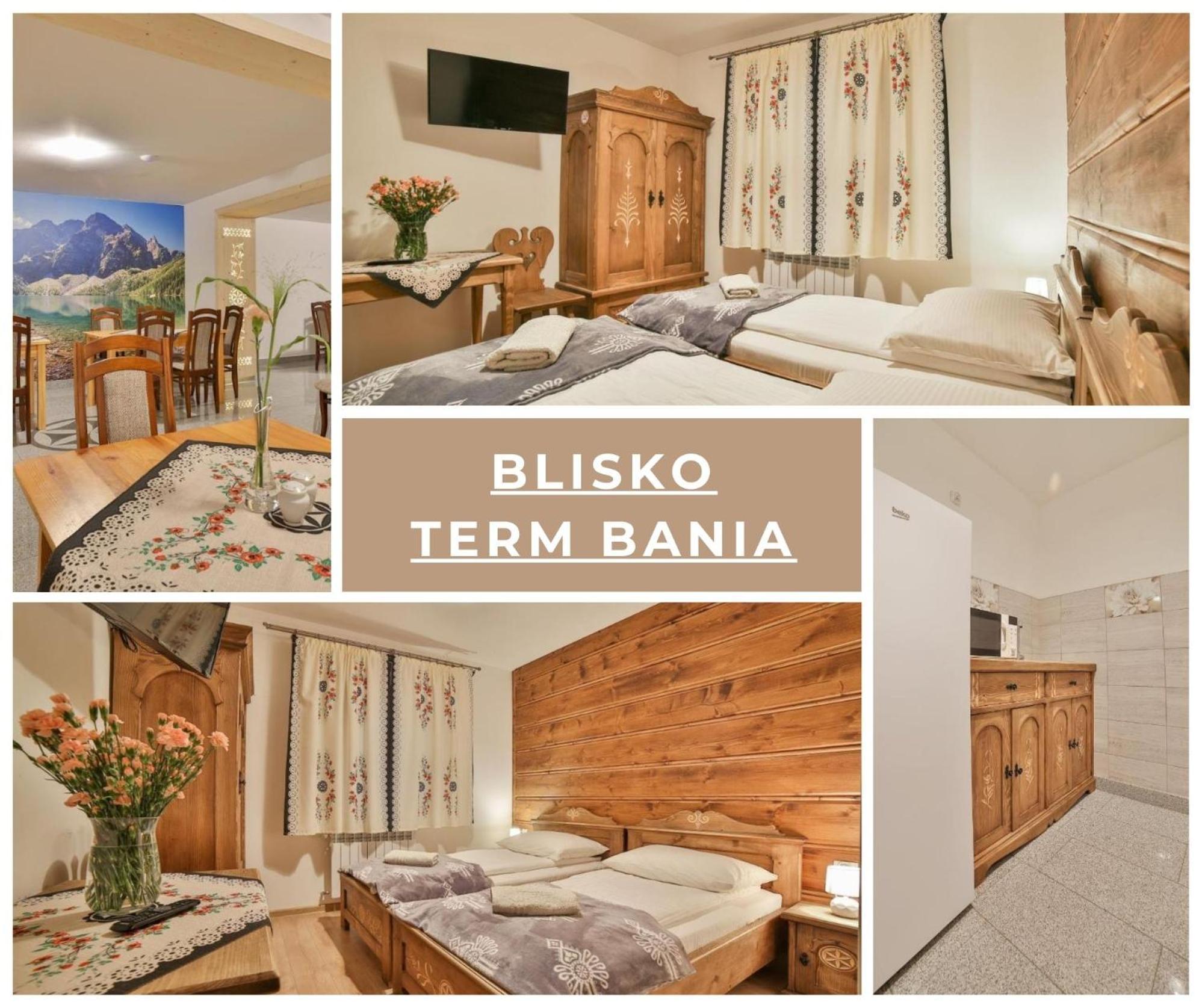 Pokoje Na Zakrecie - Blisko Term Bania Oraz Restauracji - Rodzinna Atmosfera Białka Esterno foto